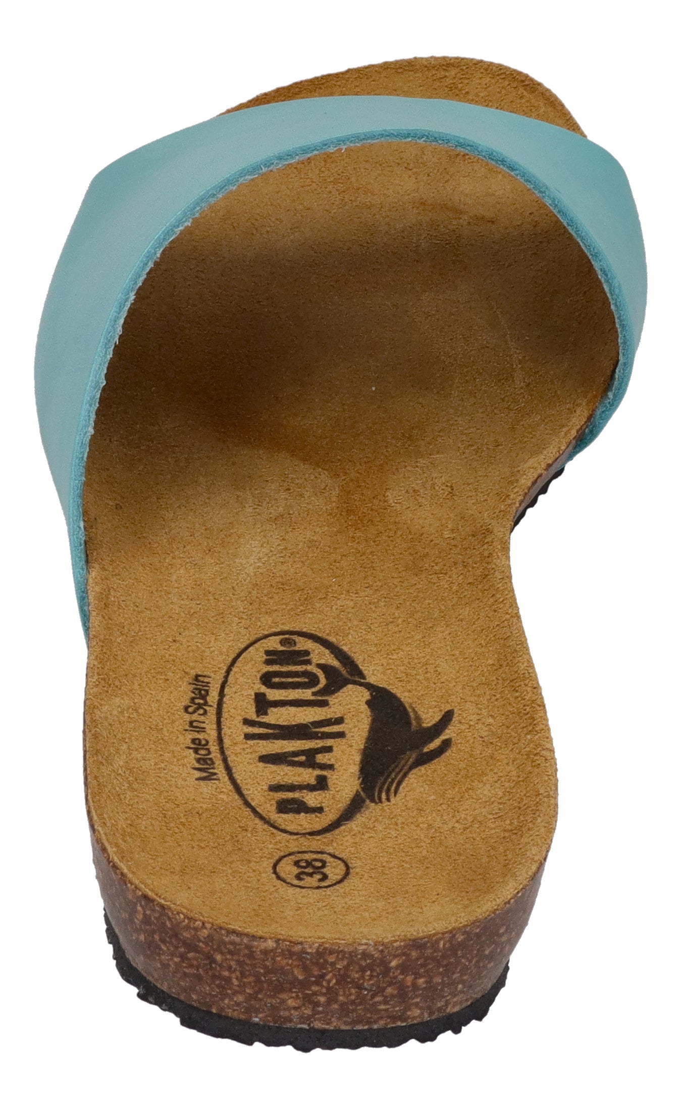 PLAKTON Damenschuhe Pantoletten - BLOGG 575538 - agua