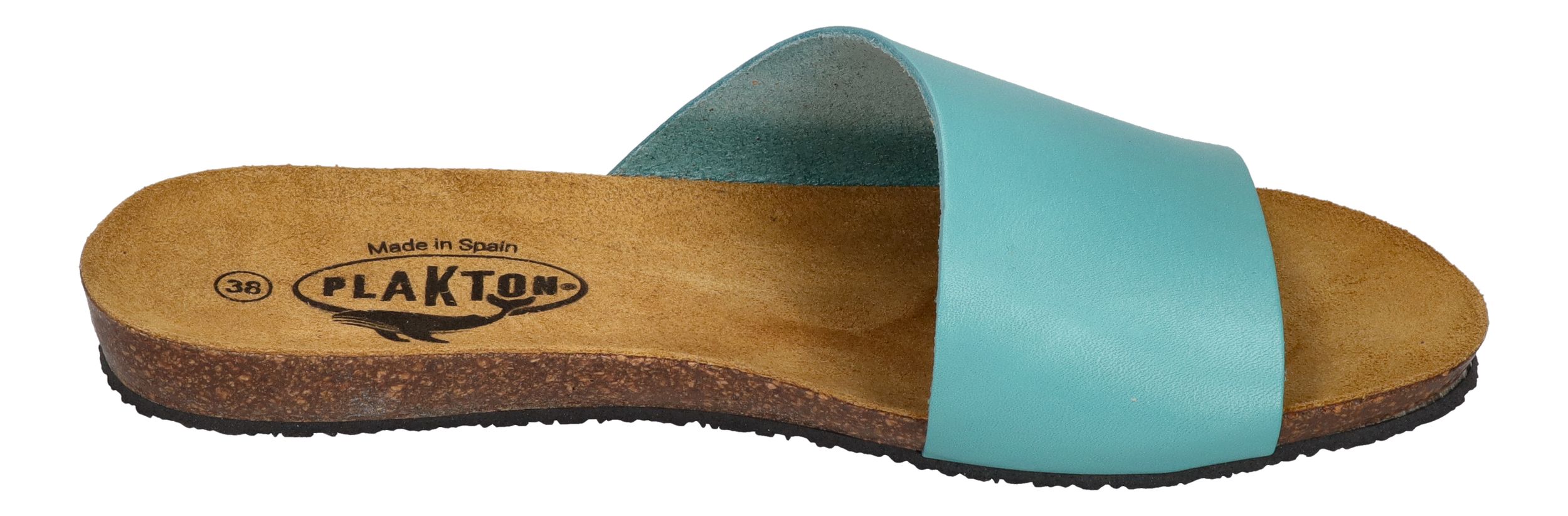 PLAKTON Damenschuhe Pantoletten - BLOGG 575538 - agua