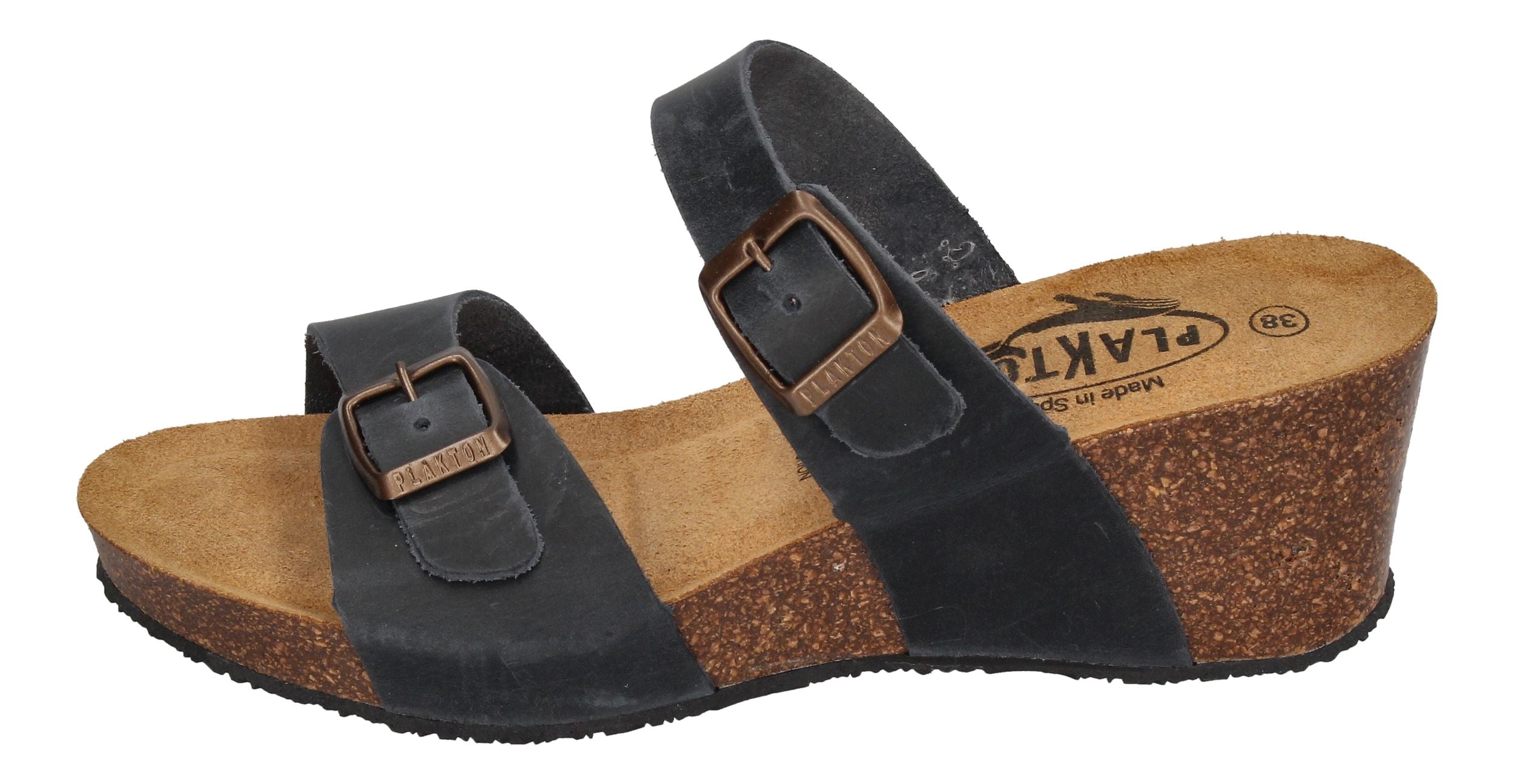 PLAKTON Damenschuhe Pantoletten BARCELONA 881001 marino-1