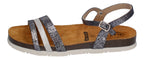 PLAKTON Damenschuhe Sandaletten GREEN 565080 azul blanco-1