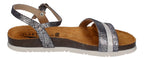 PLAKTON Damenschuhe Sandaletten GREEN 565080 azul blanco-3