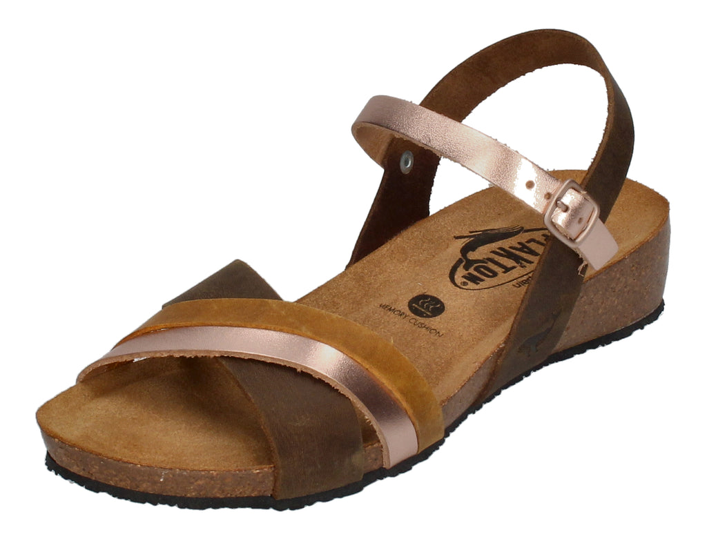 PLAKTON Sandaletten - NORTE 775895 - metal lux ardilla-0