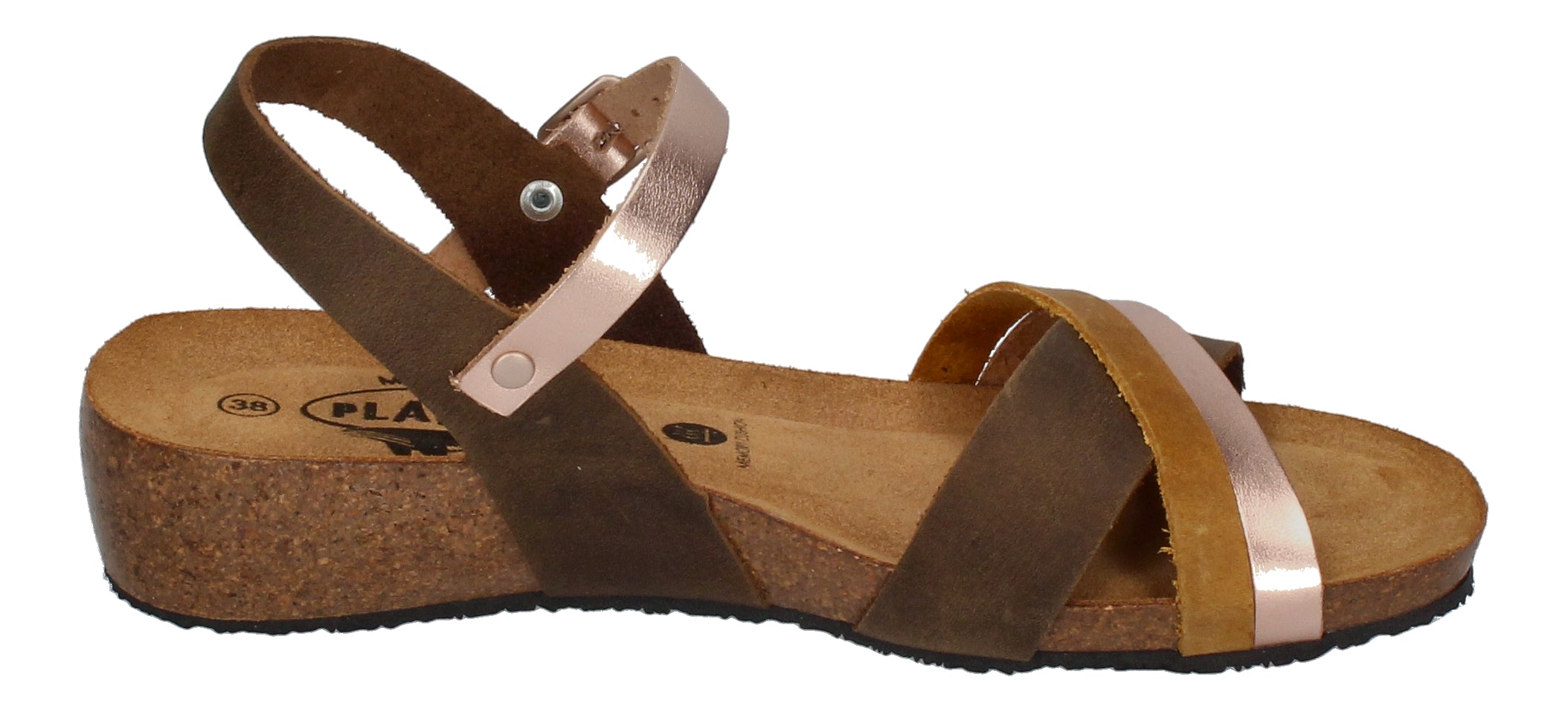 PLAKTON Sandaletten - NORTE 775895 - metal lux ardilla-3