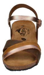 PLAKTON Sandaletten - NORTE 775895 - metal lux ardilla-2