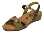 PLAKTON Sandaletten - NORTE 775895 - metal lux kaki-0