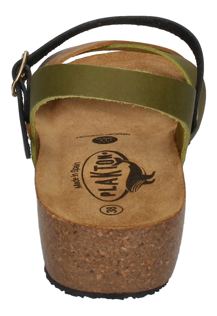 PLAKTON Sandaletten - NORTE 775895 - metal lux kaki-4