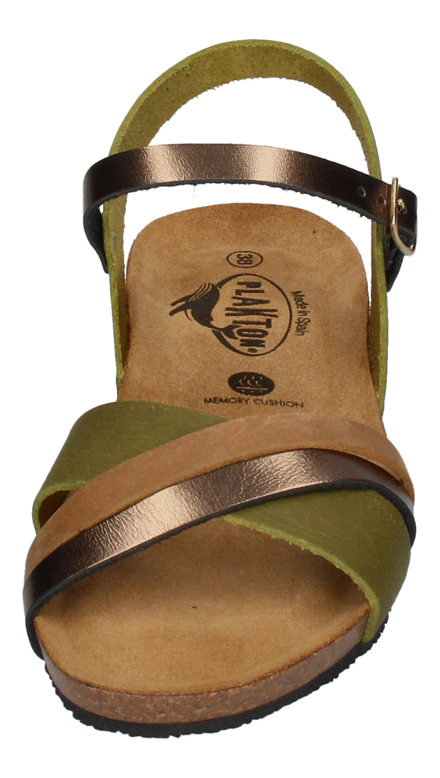 PLAKTON Sandaletten - NORTE 775895 - metal lux kaki-2