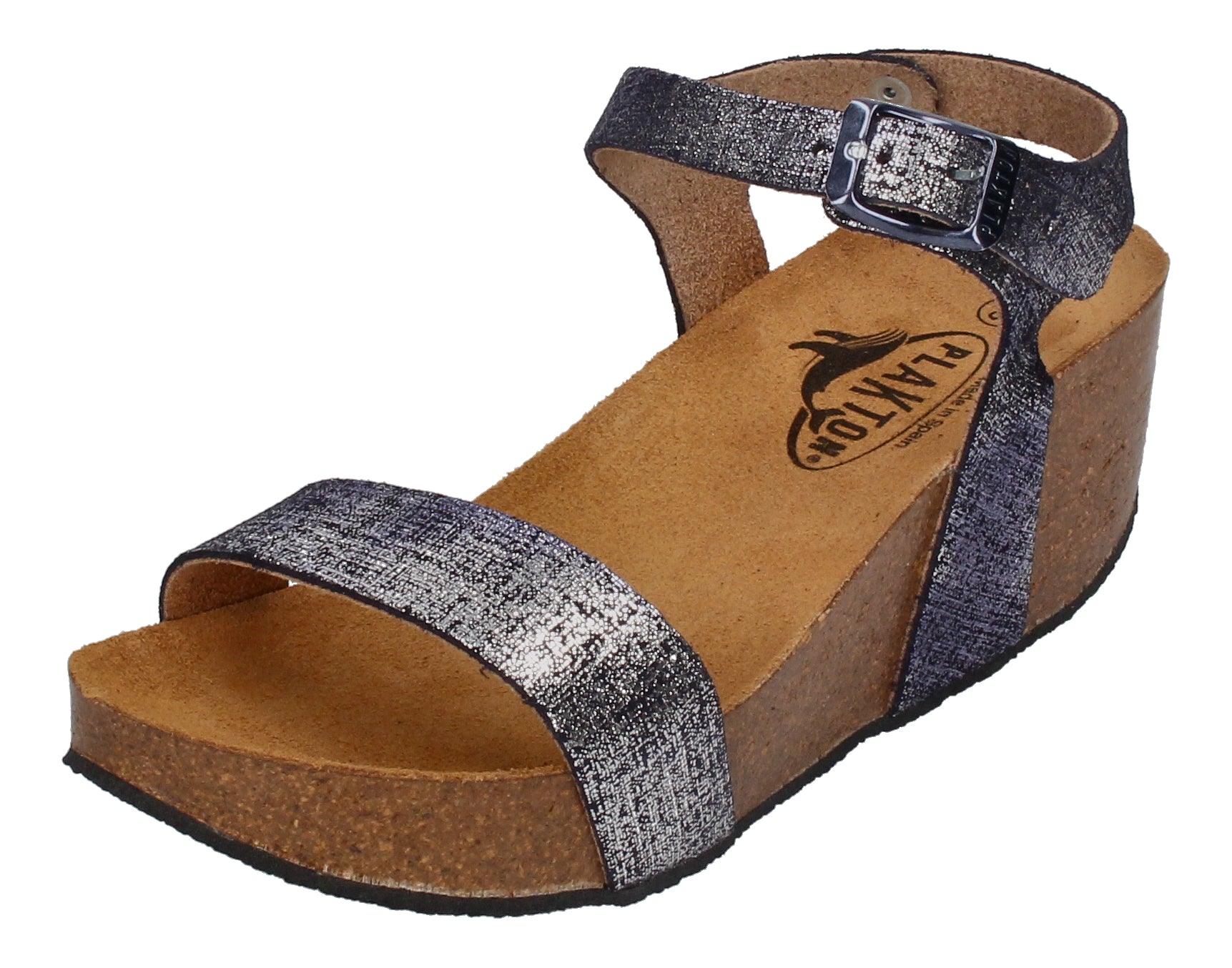 PLAKTON Damenschuhe Sandaletten - SO KISS 273023 - azul-0