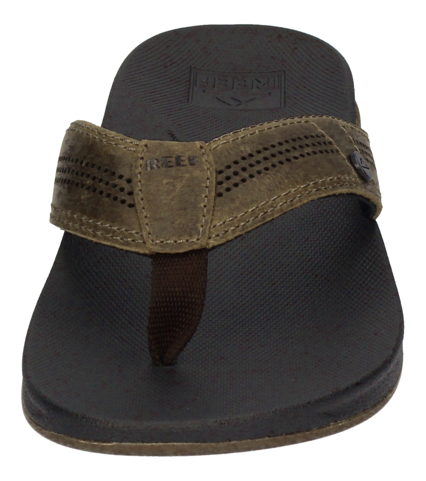 REEF - REDUZIERT - Zehentrenner CUSHION LUX - tan black-2