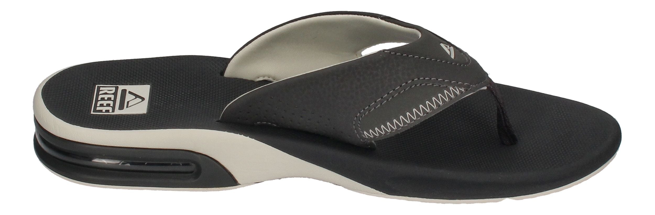REEF Herren Zehentrenner FANNING CI7305 - raven white-3