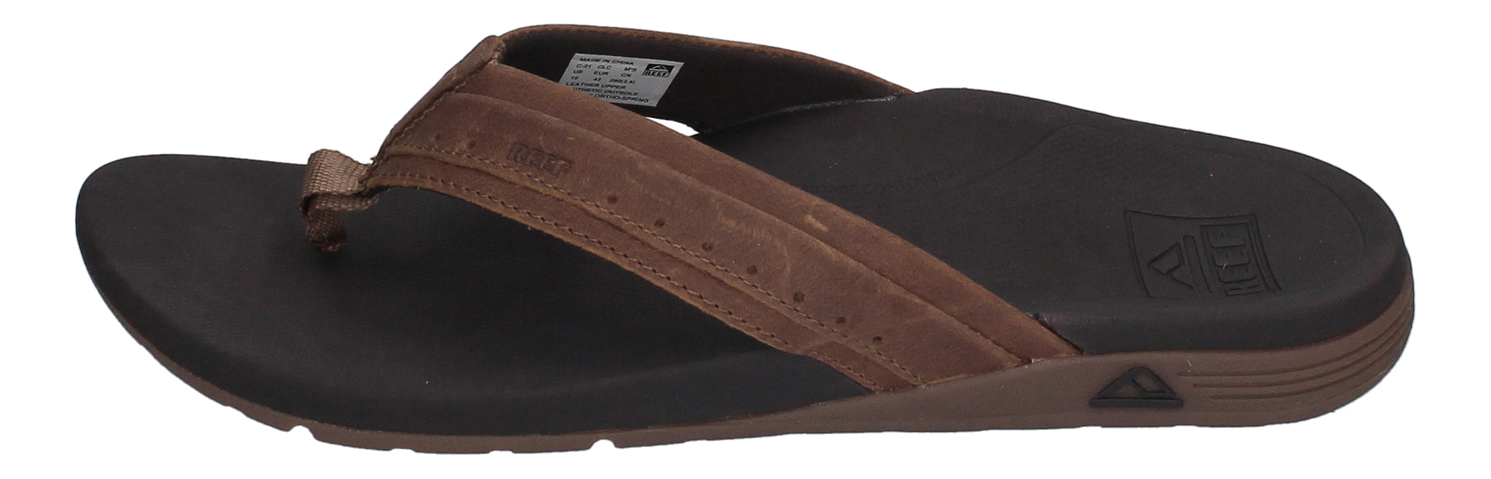 REEF Zehentrenner REDUZIERT LEATHER ORTHO SPRING brown-1