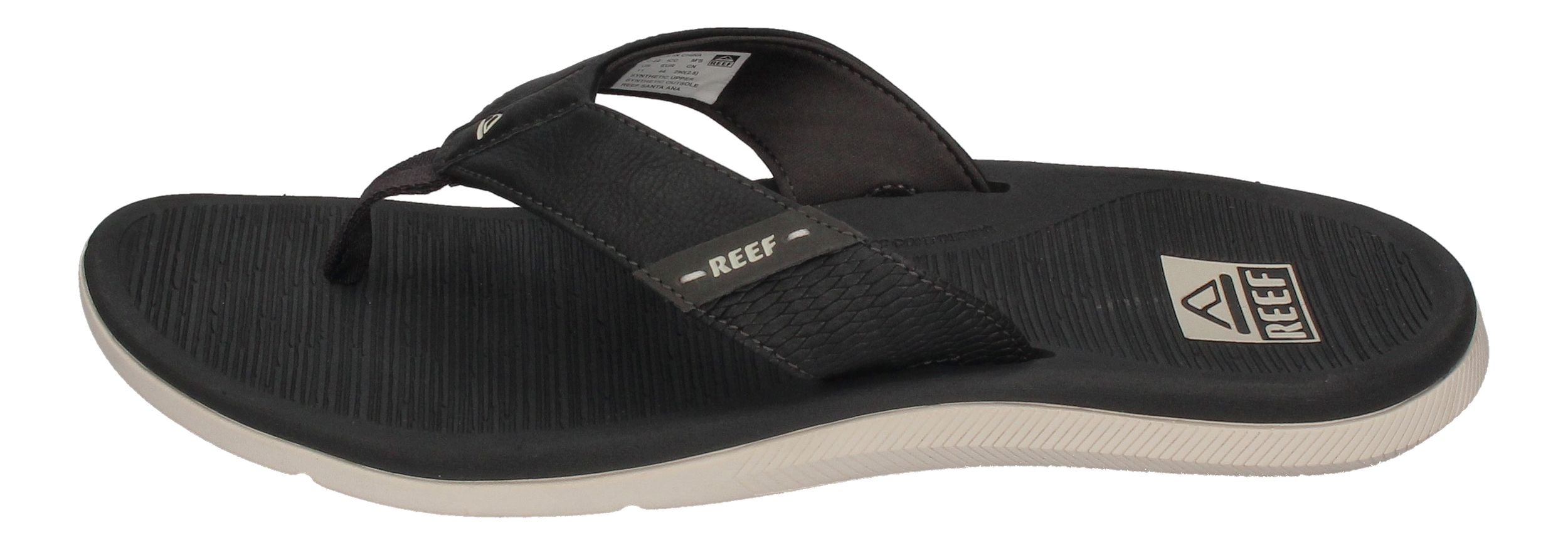 REEF - REDUZIERT - Zehentrenner - SANTA ANA - grey white-1