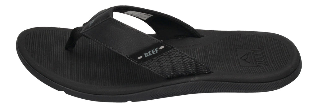 REEF Herrenschuhe Zehentrenner - SANTA ANA - all black-1