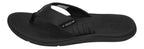 REEF Herrenschuhe Zehentrenner - SANTA ANA - all black-1