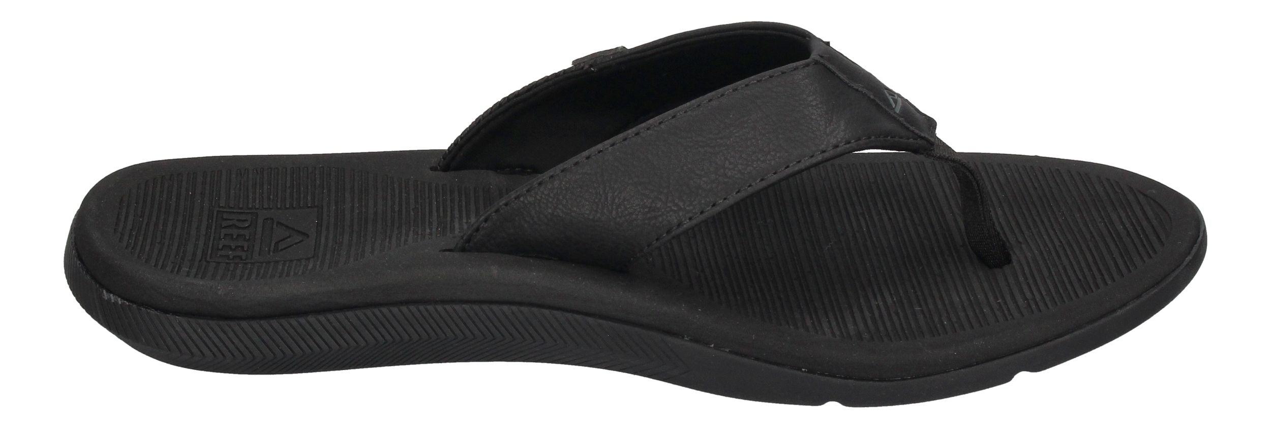 REEF Herrenschuhe Zehentrenner - SANTA ANA - all black-3