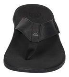 REEF Herrenschuhe Zehentrenner - SANTA ANA - all black-2