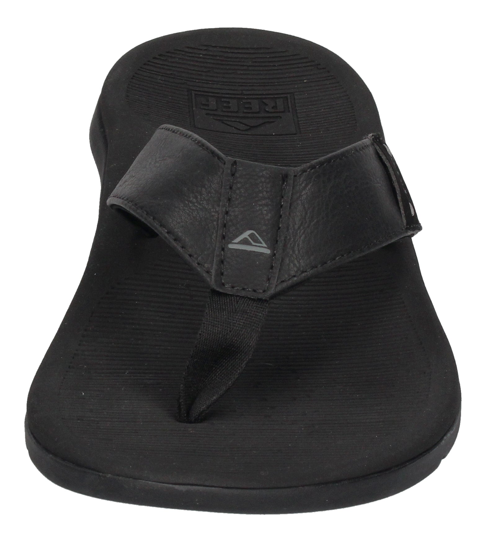 REEF Herrenschuhe Zehentrenner - SANTA ANA - all black-2