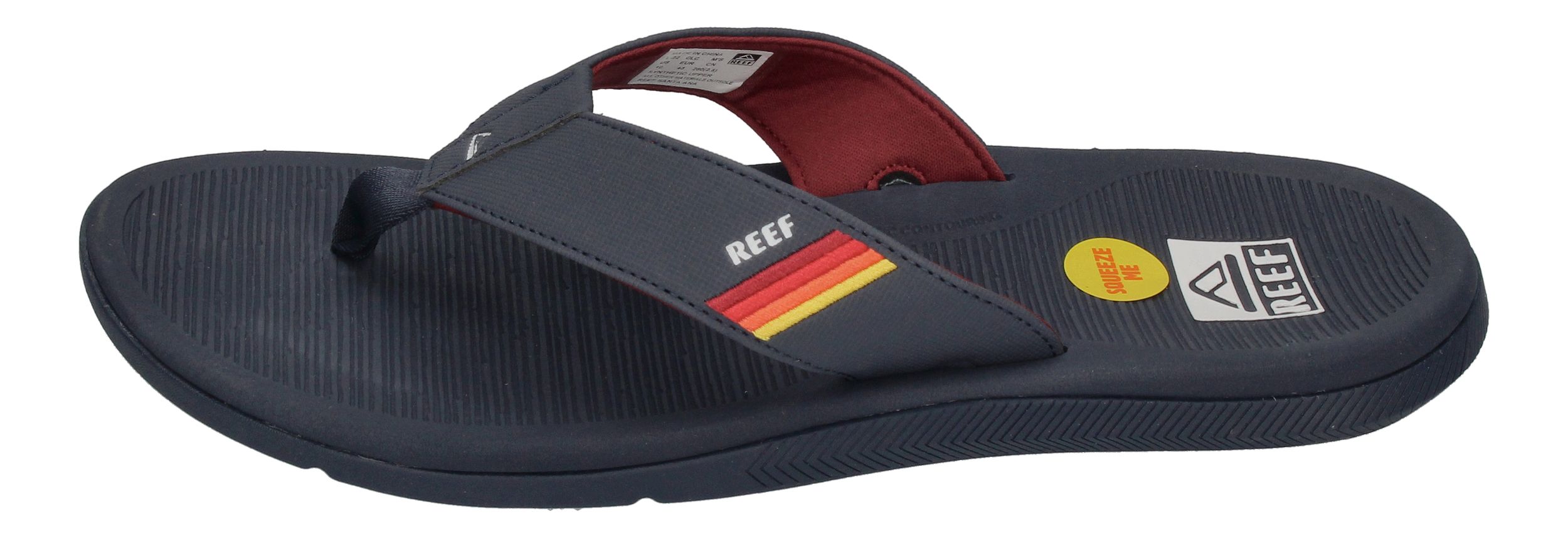 REEF Herrenschuhe Zehentrenner - SANTA ANA - grey ocean sunset-1