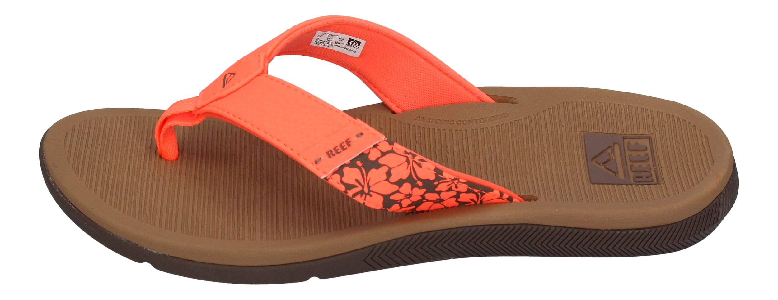 REEF Damenschuhe Zehentrenner - SANTA ANA - poppy-1