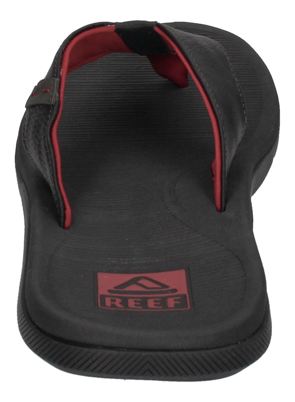 REEF Herrenschuhe Zehentrenner - SANTA ANA - raven red-4