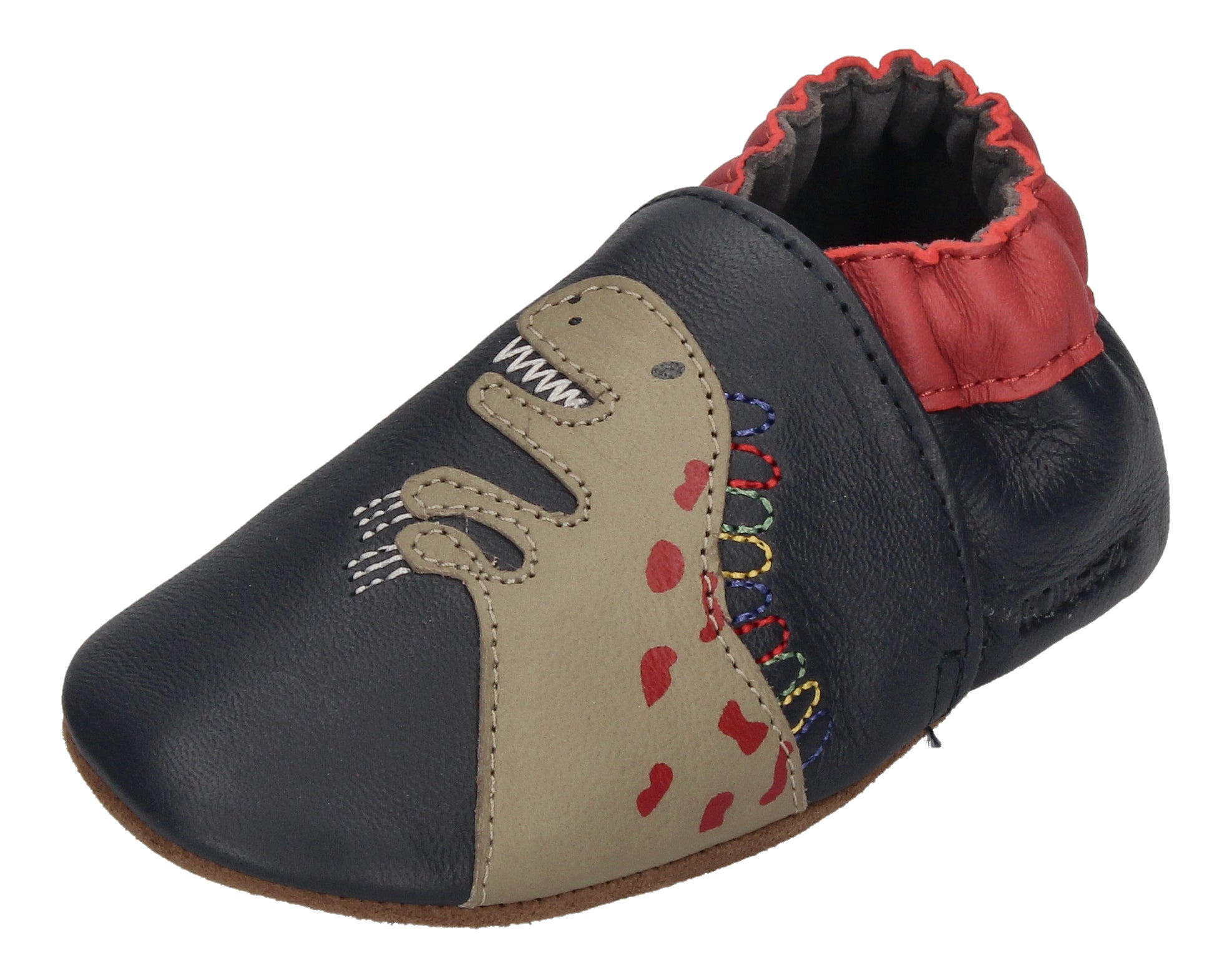 ROBEEZ Baby Krabbelschuhe CRETAZE STAR 946820-10-10 marine-0