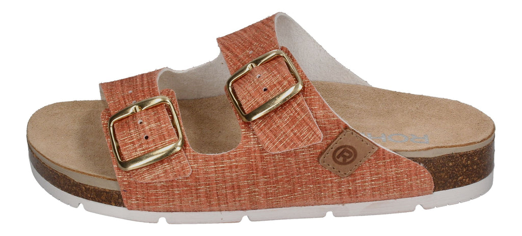 ROHDE Damenschuhe - Pantoletten ELBA 1704-31 - fox-1