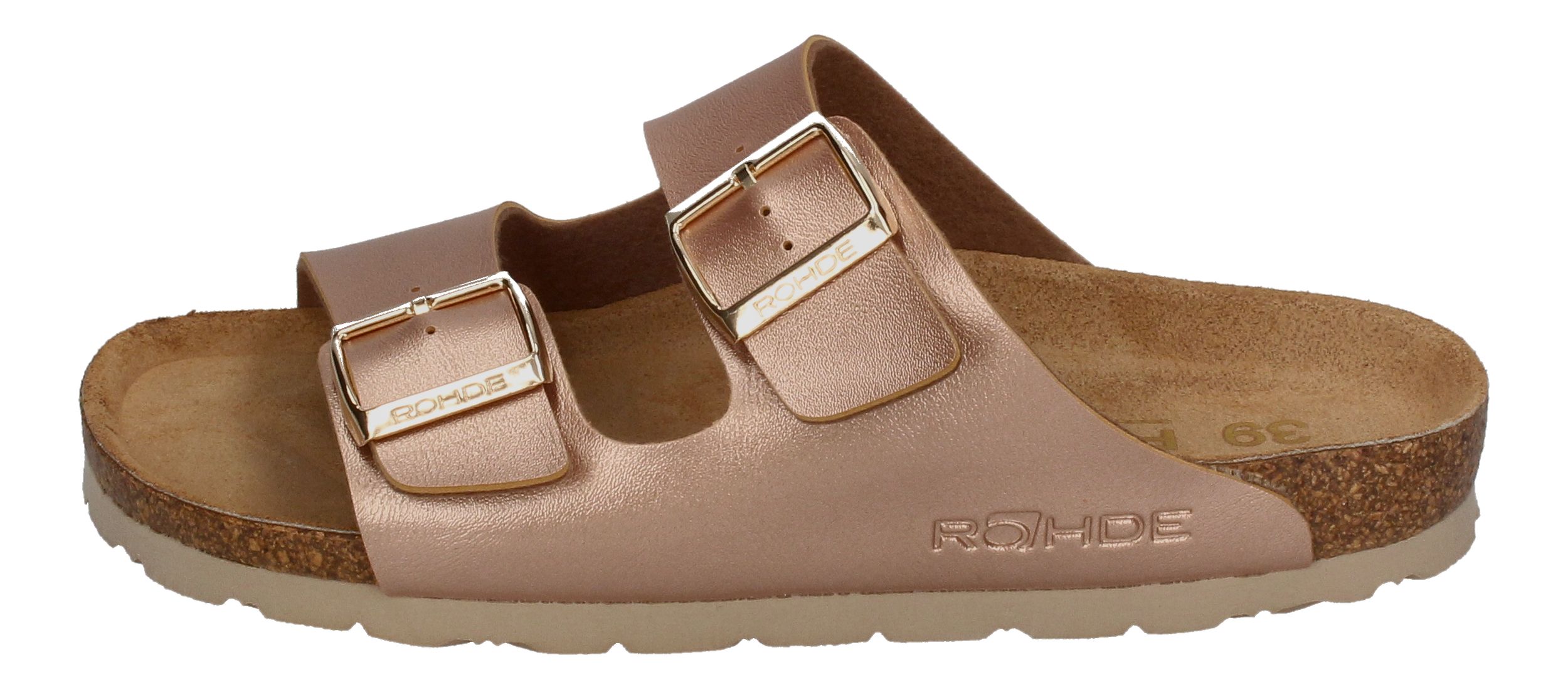 ROHDE Damen - Pantoletten ALBA 5623-33 - lachs-1