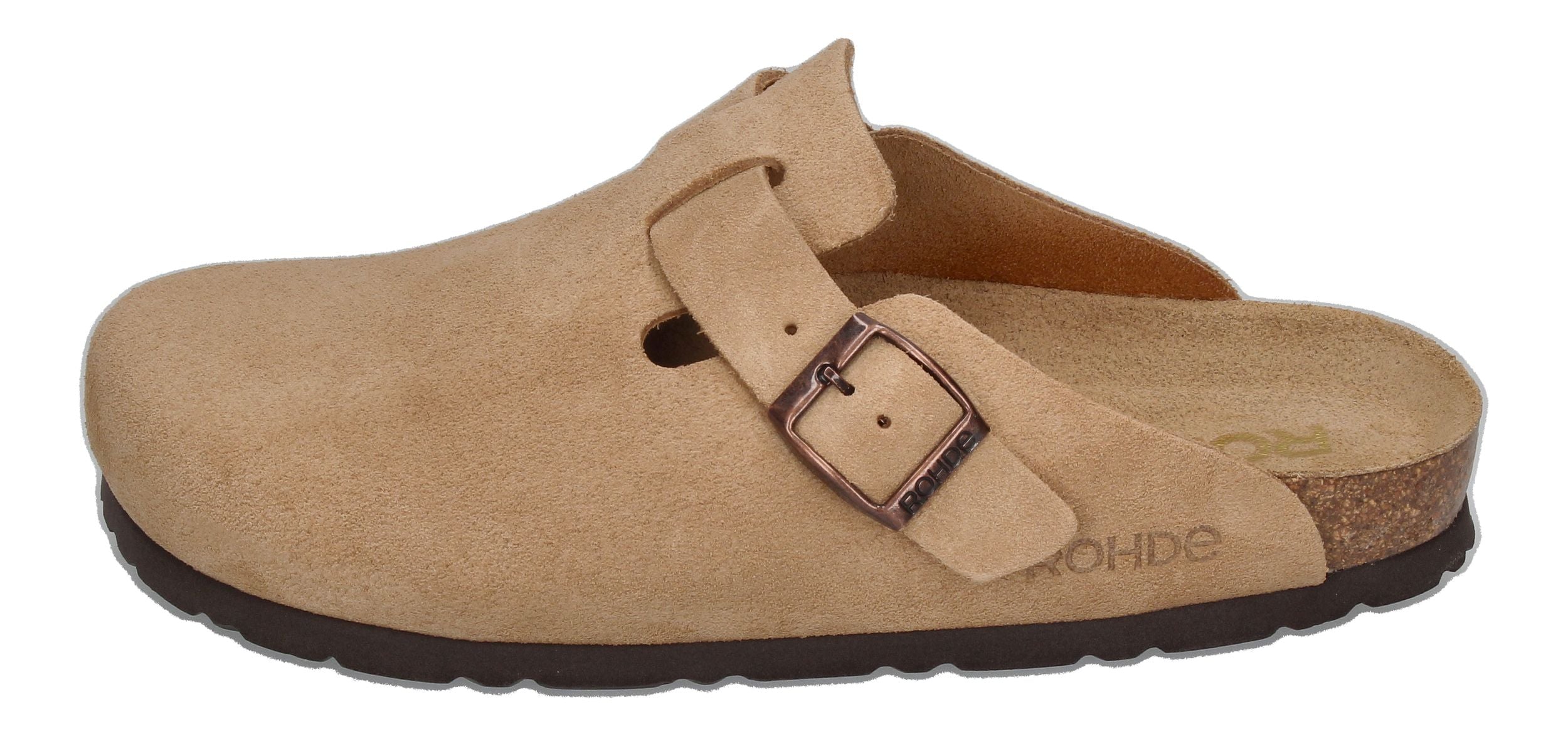 ROHDE Damenschuhe - Pantoletten ALBA 6071-14 - natur-1