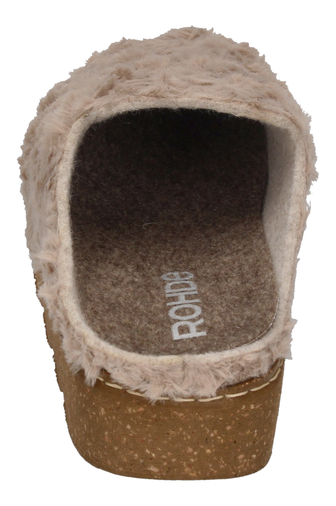 ROHDE Damenschuhe Hausschuhe - FOGGIA-D 6118-17 leinen