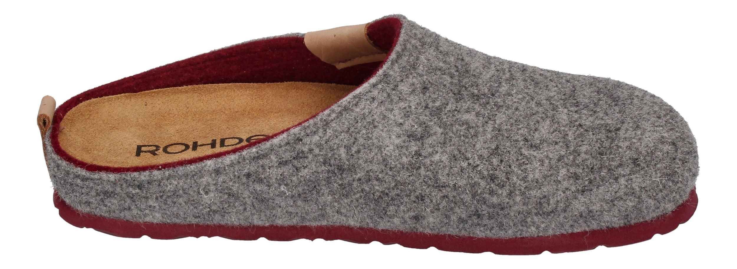 ROHDE Damen - Hausschuhe NAPOLI 6800-80 - Grey-3