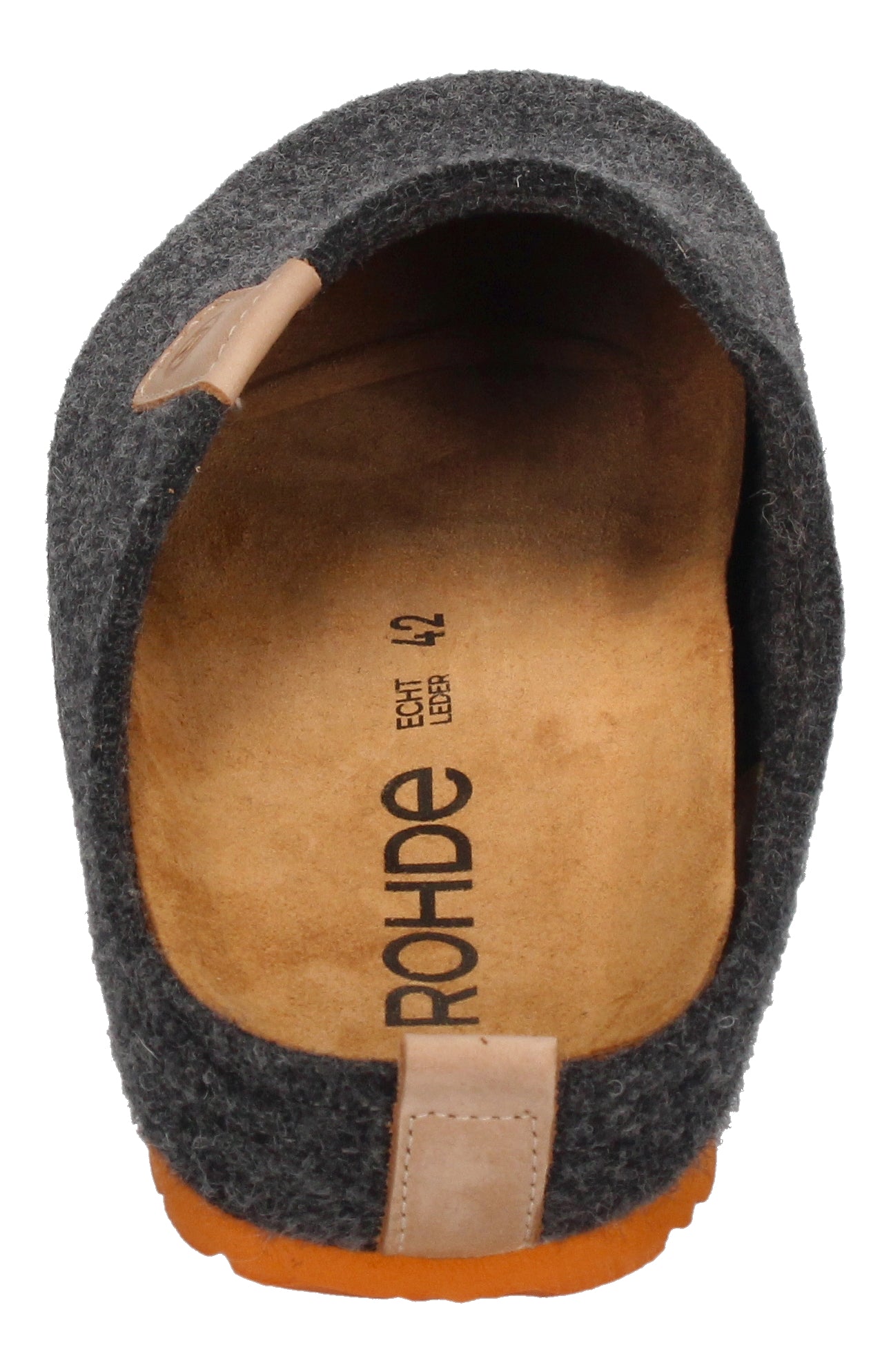 ROHDE Herren - Hausschuhe NAPOLI-H 6900-82 - anthrazit