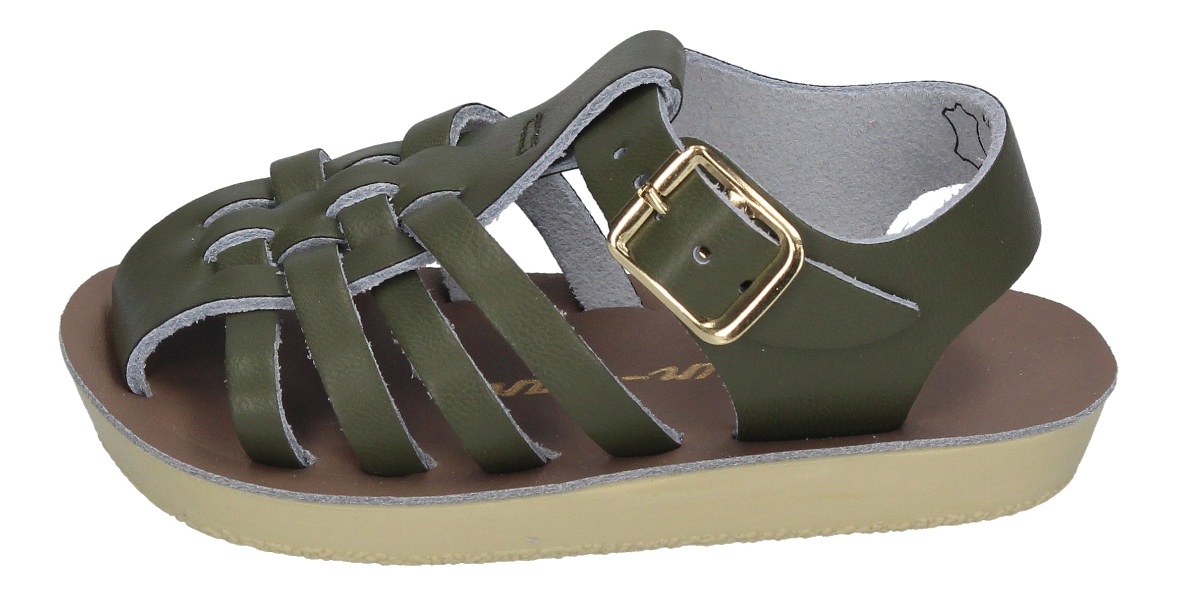 SALT WATER SANDALS Baby Sandalen SAILOR CHILD 4216 olive-1