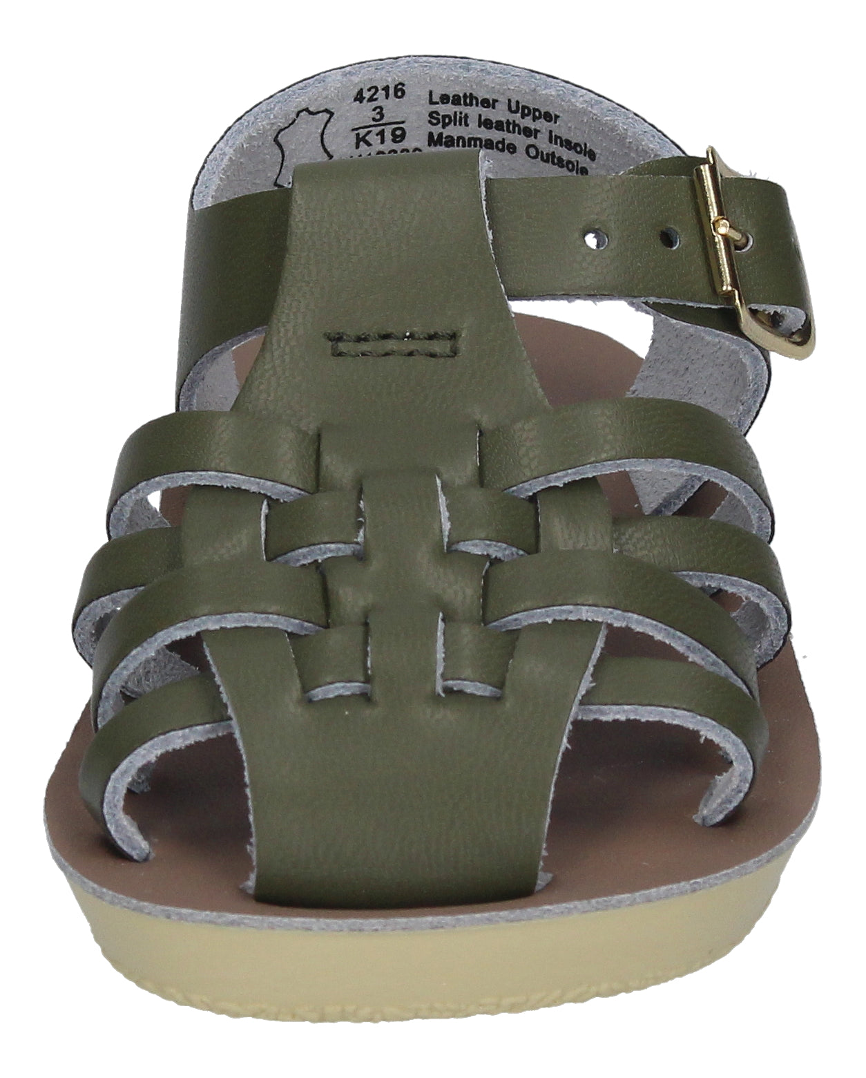SALT WATER SANDALS Baby Sandalen SAILOR CHILD 4216 olive-2