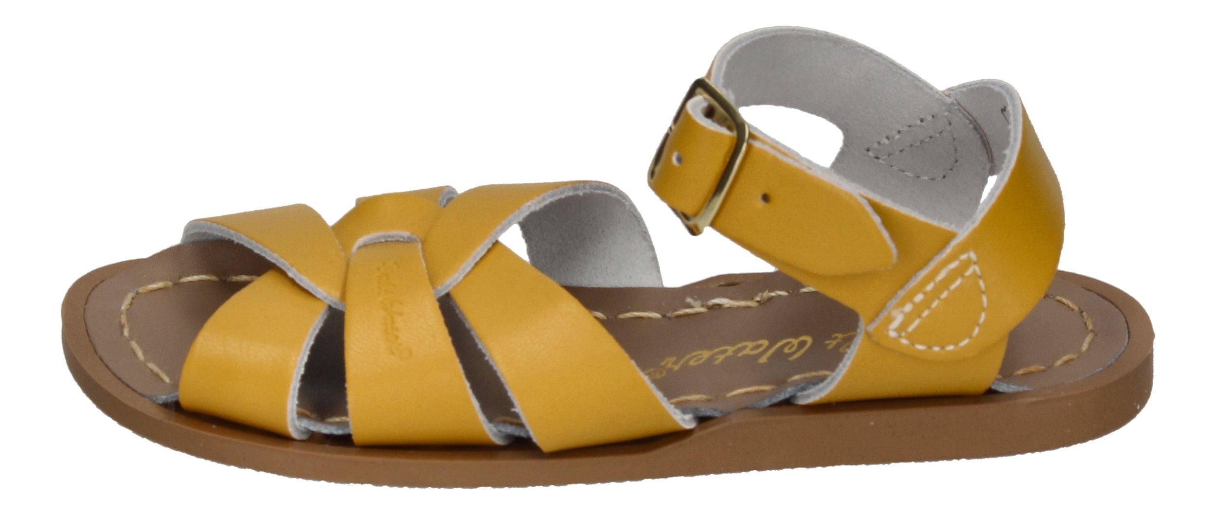 SALT WATER SANDALS Kinder Sandalen ORIGINAL 815 mustard-1