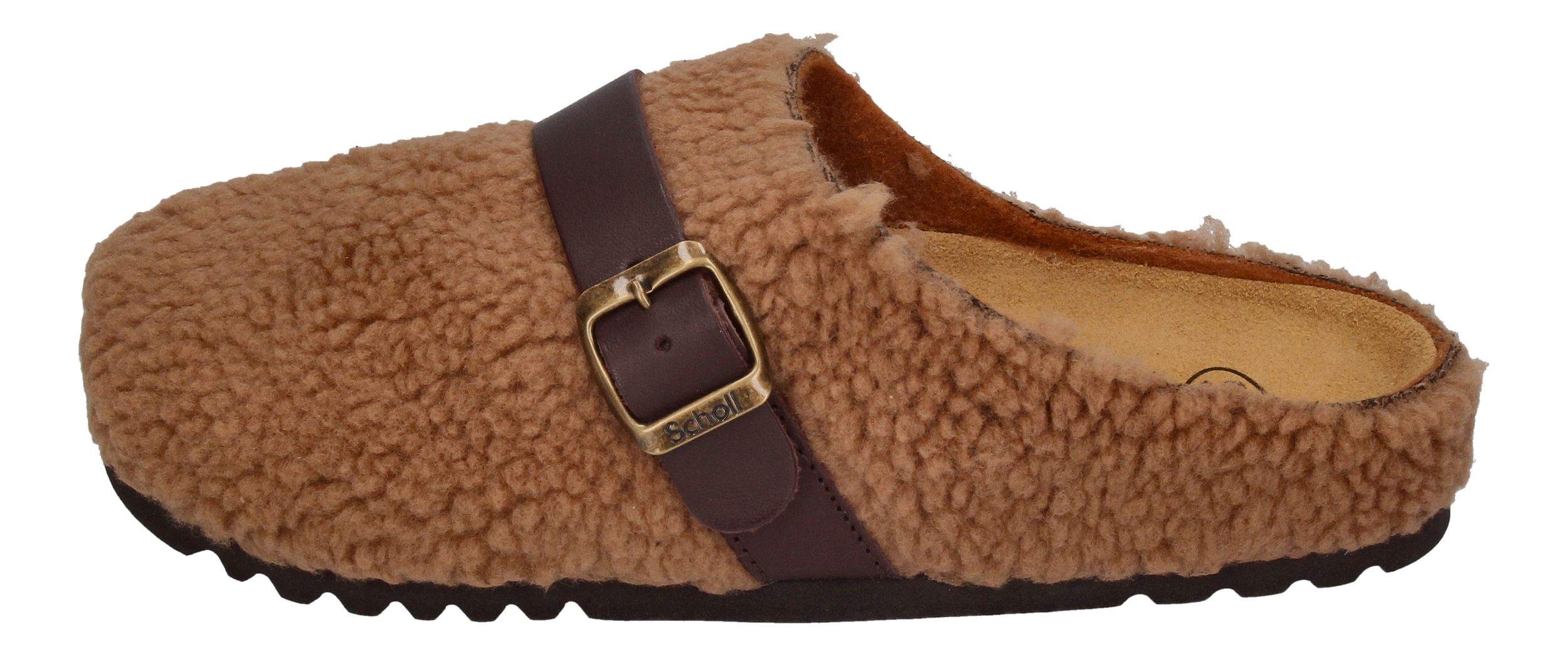 SCHOLL Damenschuhe Pantoletten CHARLOTTE - brown-1