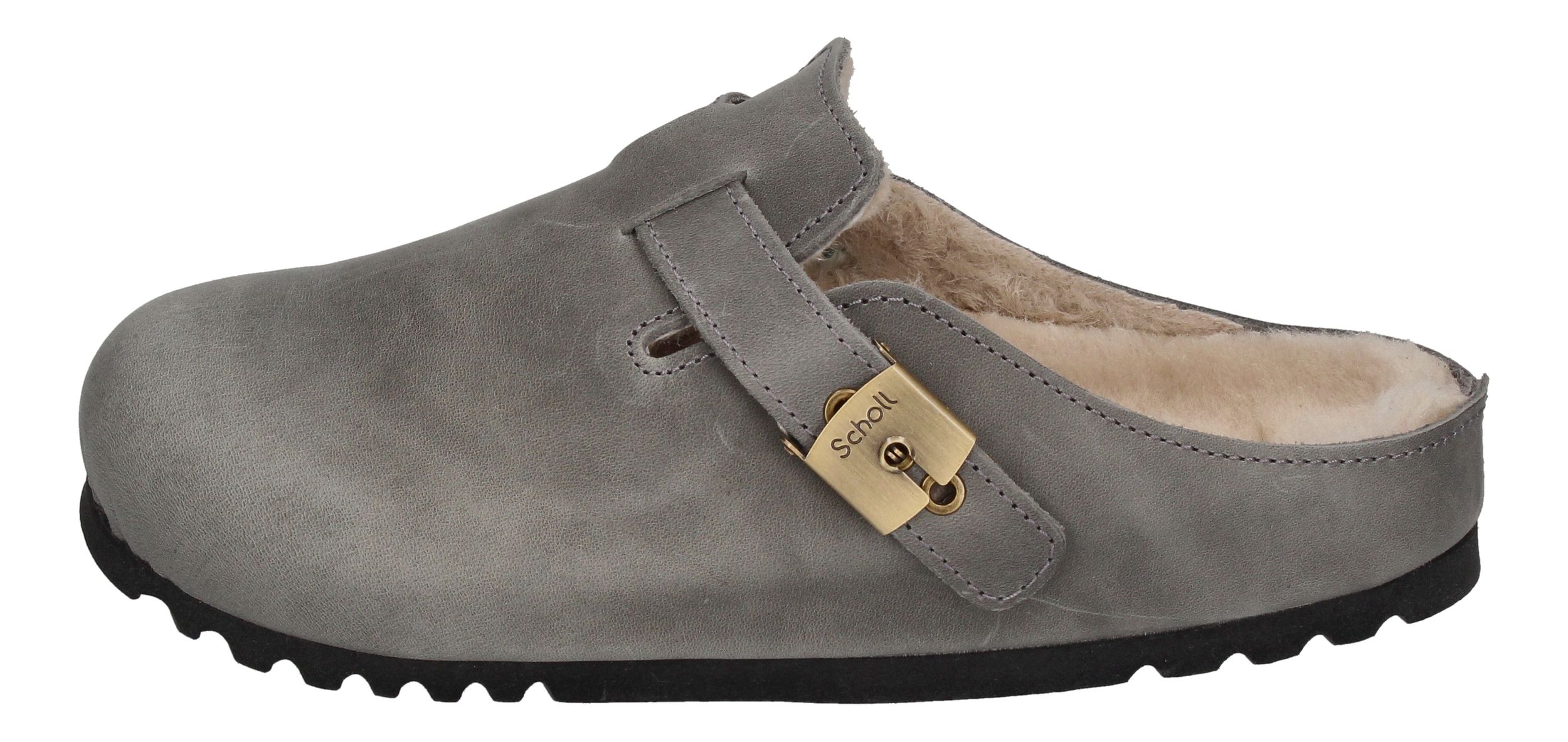 SCHOLL Damenschuhe Pantoletten GRACE FUR - jeans-1