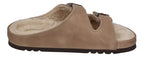 SCHOLL Damenschuhe Pantoletten KIM FUR - taupe-3