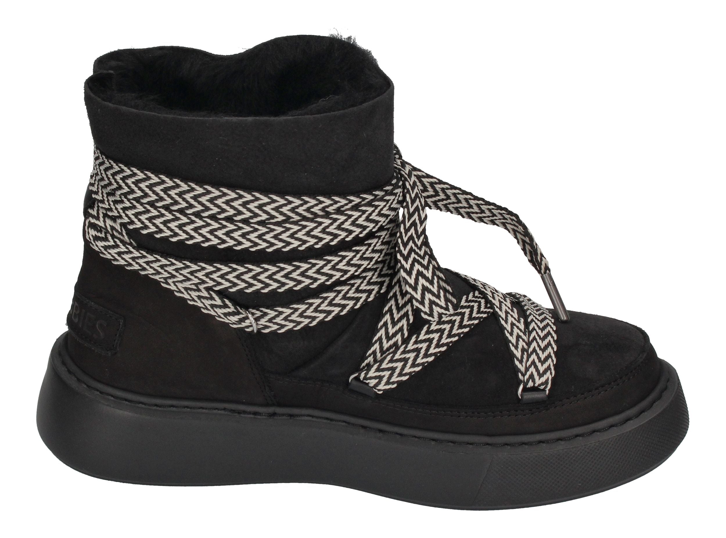 SHABBIES AMSTERDAM Stiefeletten HIND SH001002833W black-3