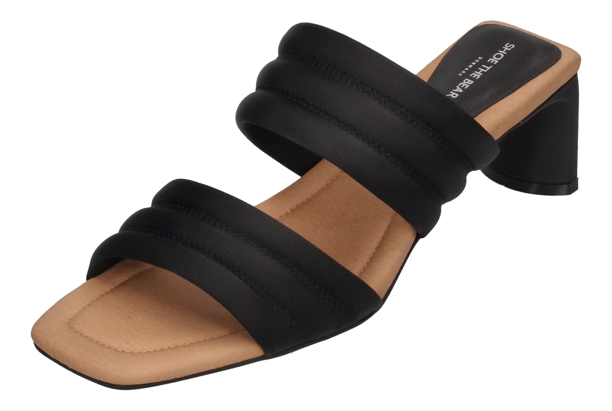 SHOE THE BEAR by Woden - SYLVI PADDED STRAP - black-0