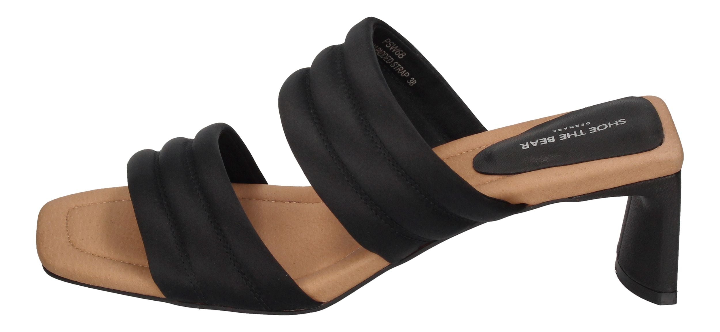 SHOE THE BEAR by Woden - SYLVI PADDED STRAP - black-1