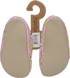 SLIPSTOP Kinder Hausschuhe Badeschuhe APPLE rose yellow-1