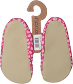 SLIPSTOP Kinder Hausschuhe Badeschuhe DREAM Herzchen rosa-1
