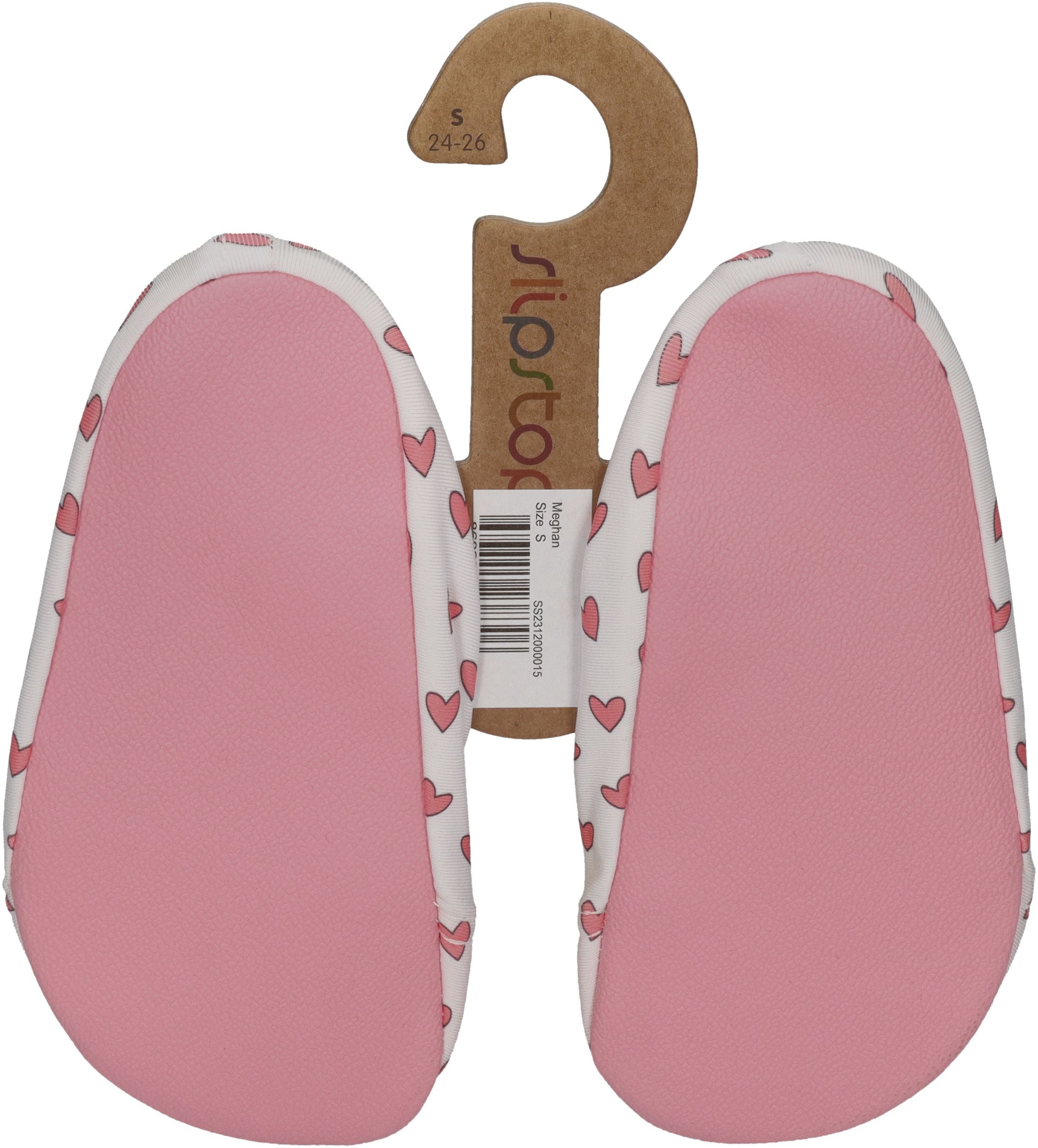 SLIPSTOP Kinder Hausschuhe Badeschuhe MEGHAN Ballerina white