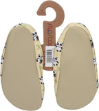 SLIPSTOP Kinder Hausschuhe Badeschuhe OLA YELLOW Panda -1