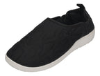 SUBU Herrenschuhe Slipper - AMP OUTLINE MONO - black
