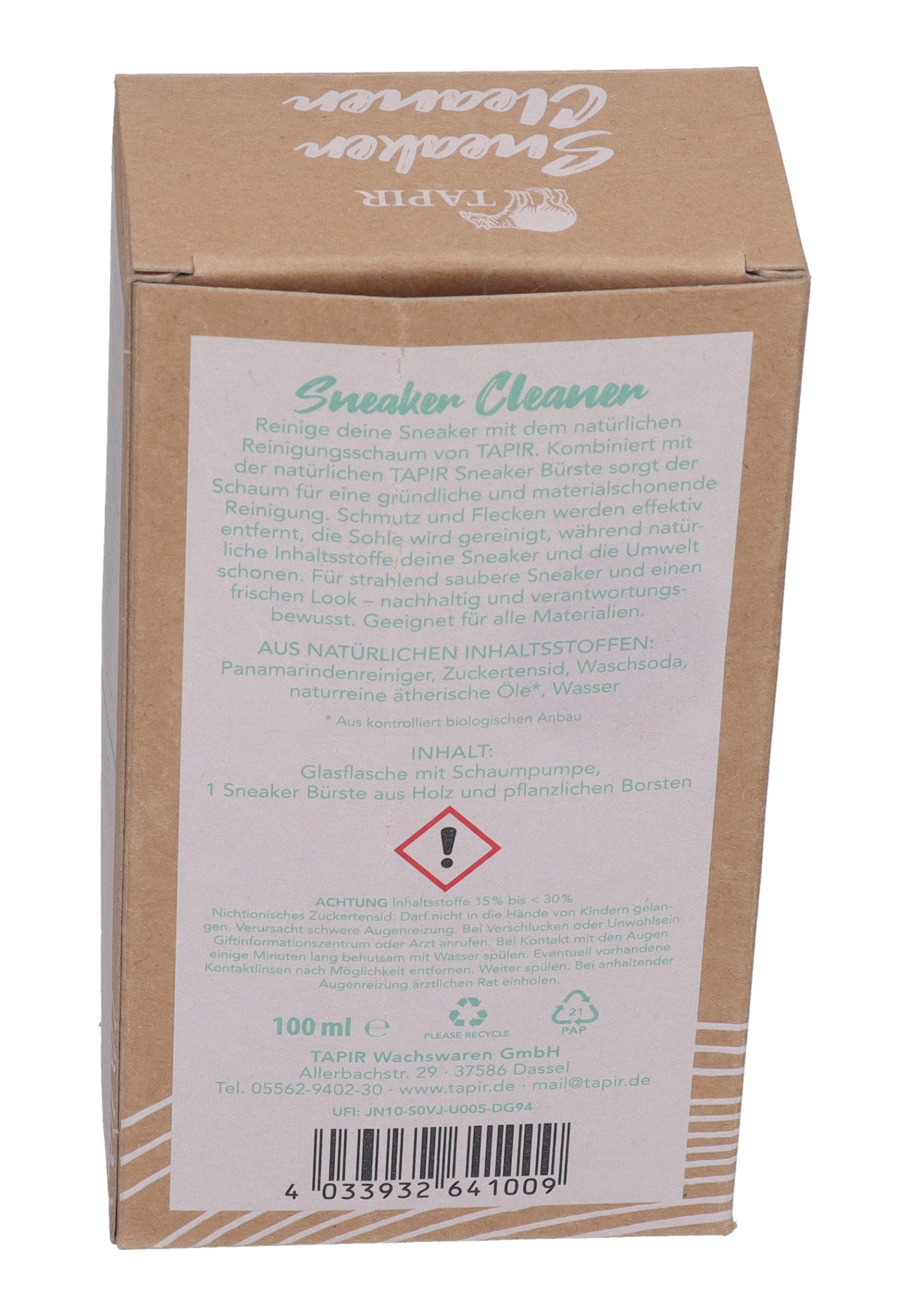 TAPIR - Schuh- und Lederpflege Sneaker Cleaner 100ml