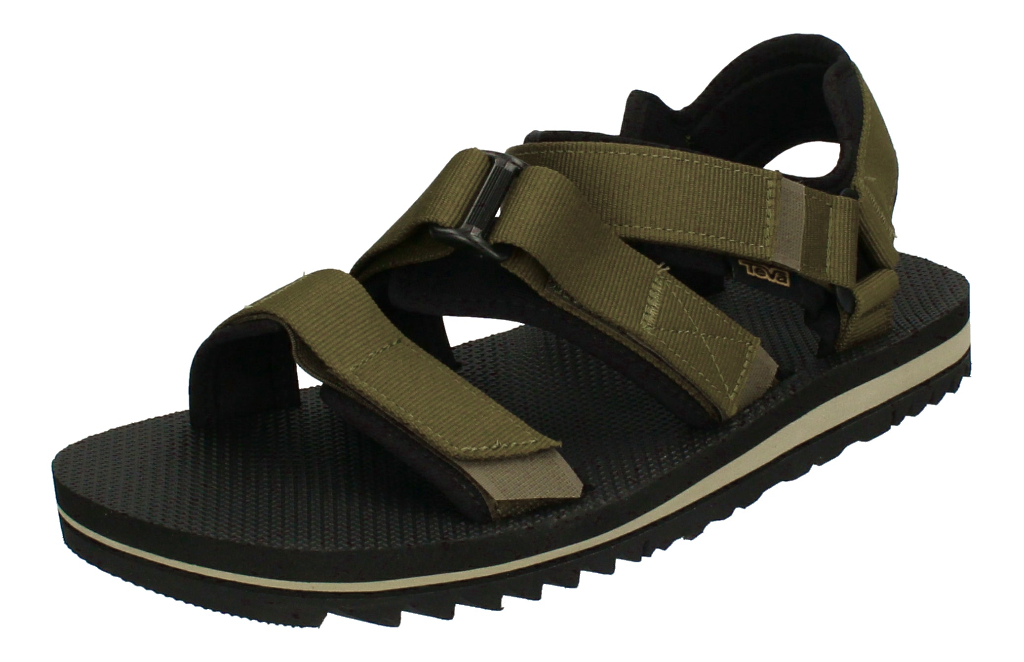 TEVA Herren Sandalen CROSS STRAP TRAIL 1107749 - olive-0