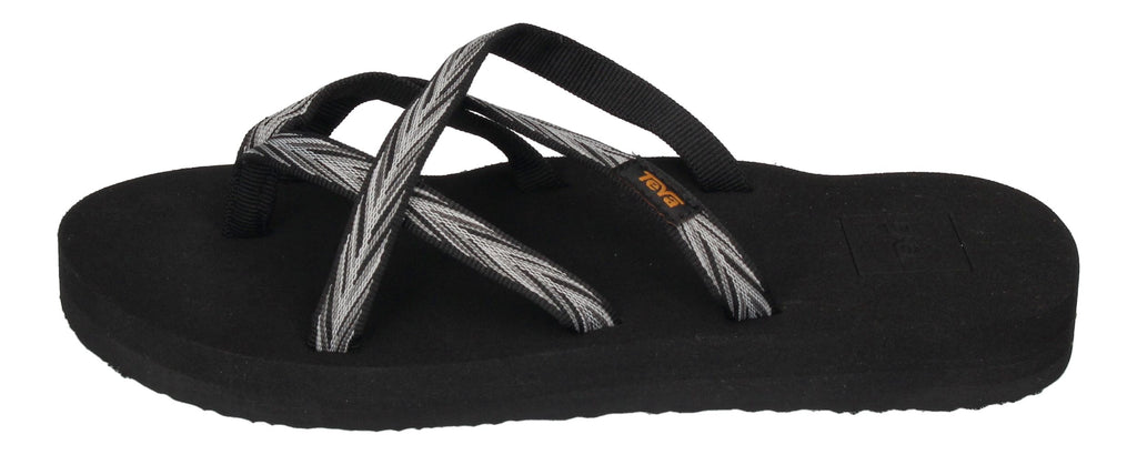TEVA Damen Sandalen - OLOWAHU 6840 - palms black white-1