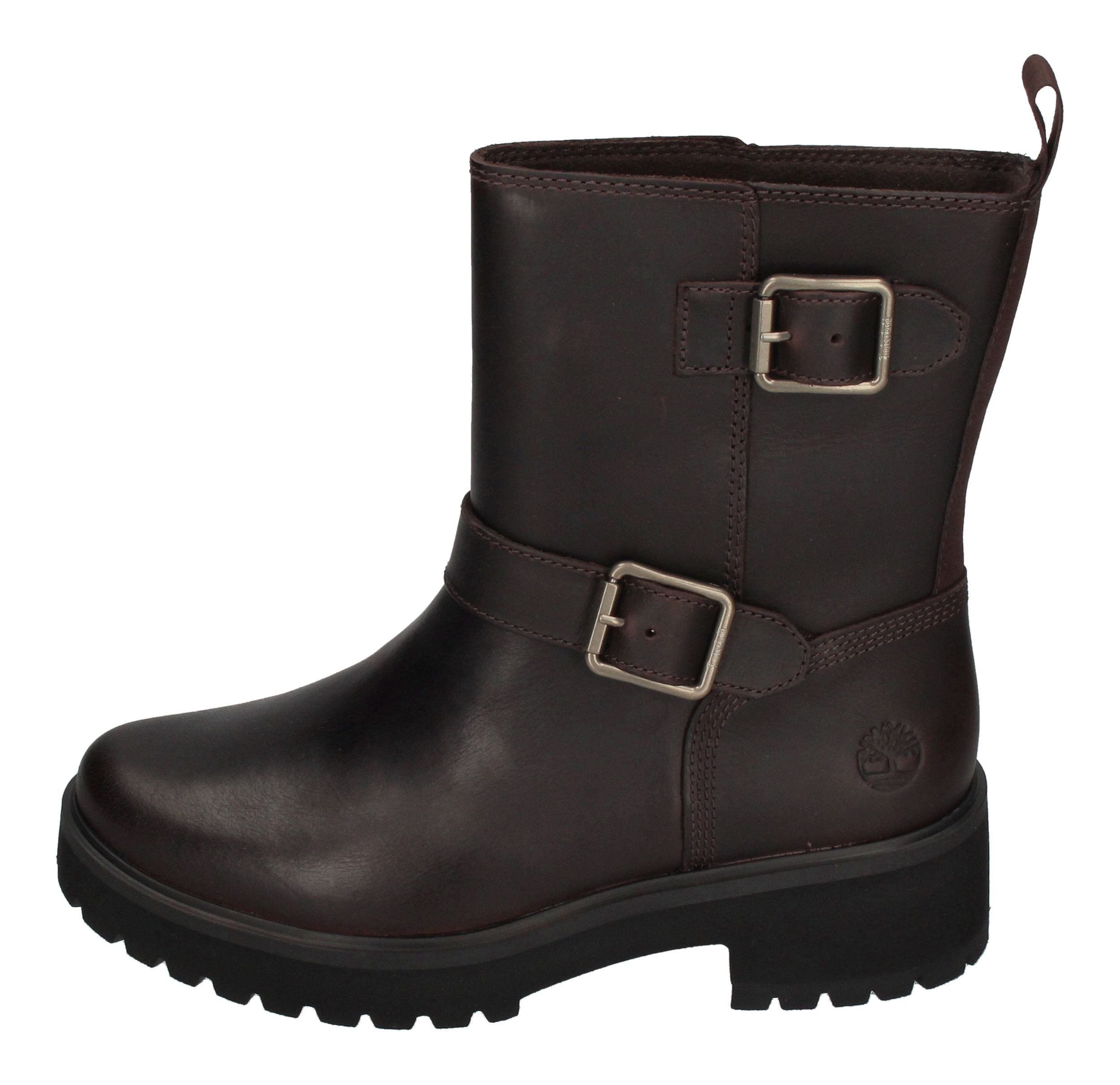 TIMBERLAND Damenstiefel CARNABY COOL BIKER A5RVYV brown -1