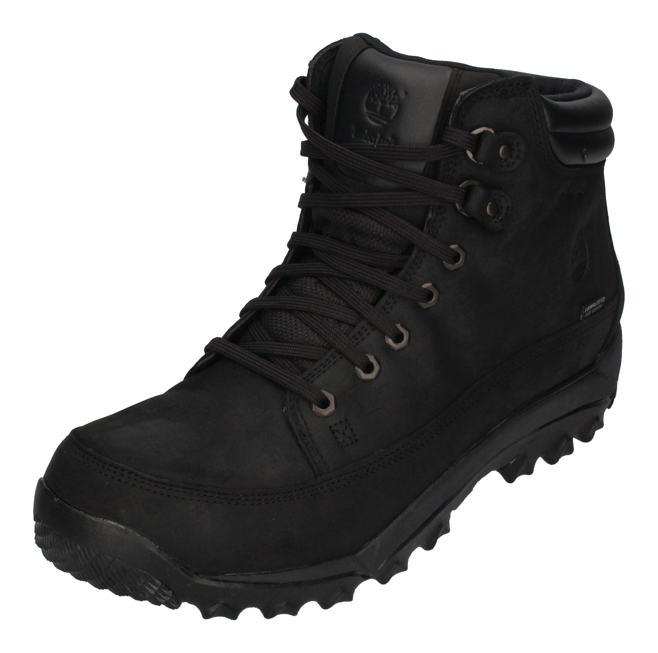 TIMBERLAND in Übergröße RIME RIDGE MID LACE UP black